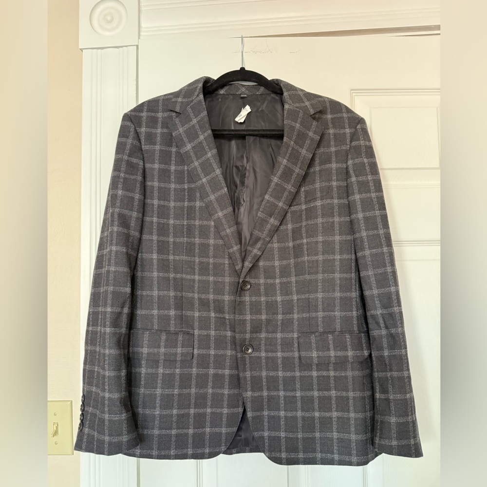 Bonobos Wool Plaid Blazer